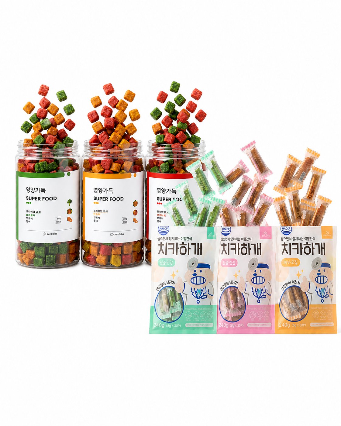 영양가득 350g + 치카하개 240g