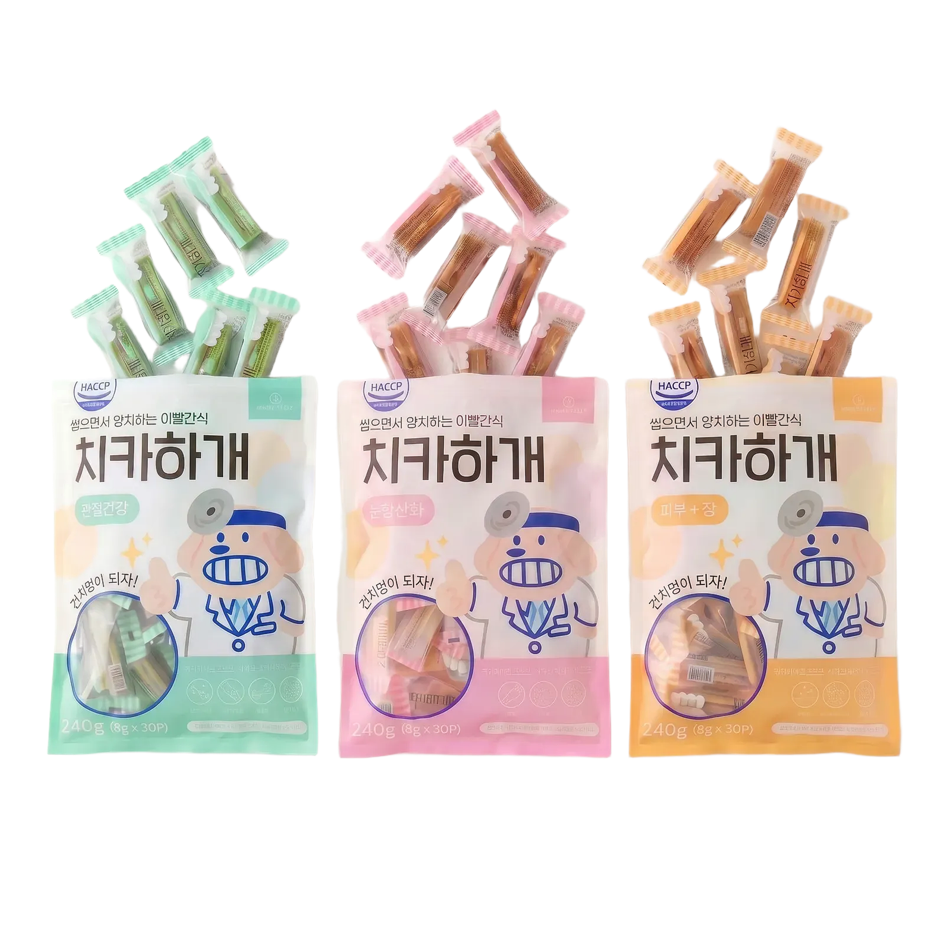 치카하개 덴탈껌 240g